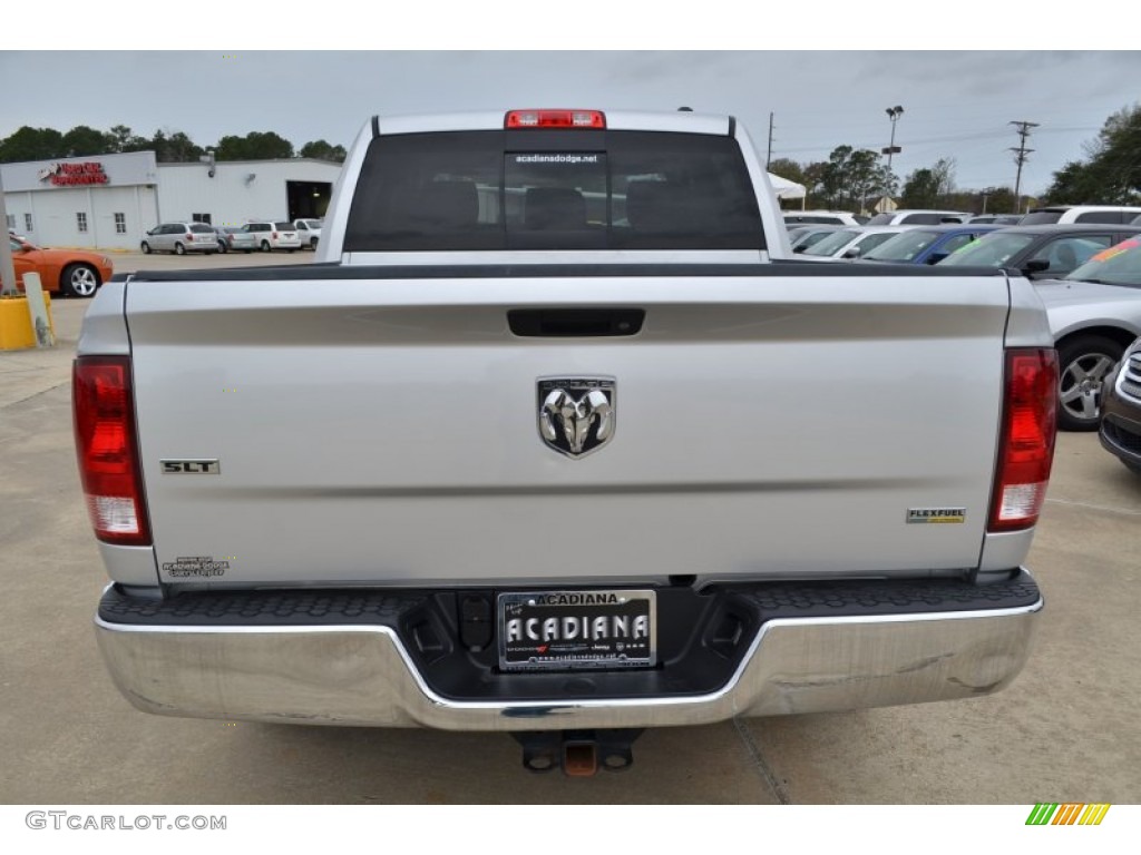 2009 Ram 1500 SLT Crew Cab - Bright Silver Metallic / Dark Slate/Medium Graystone photo #4