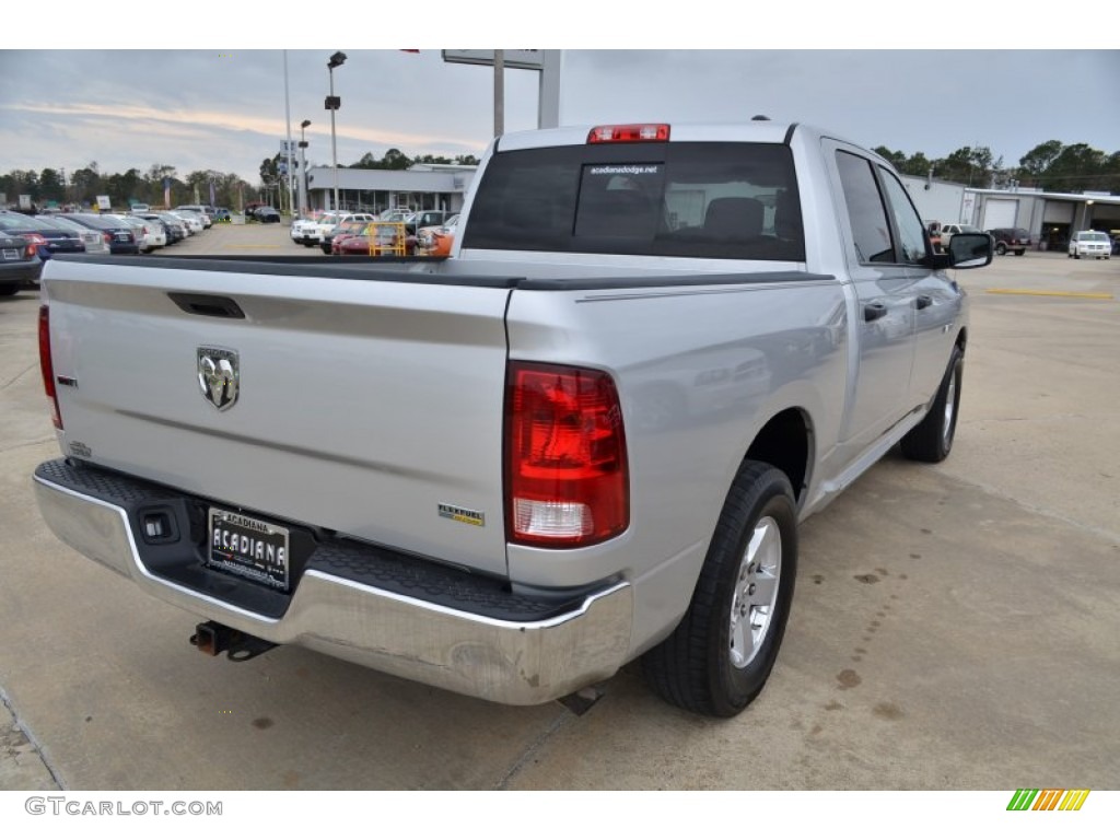 2009 Ram 1500 SLT Crew Cab - Bright Silver Metallic / Dark Slate/Medium Graystone photo #6