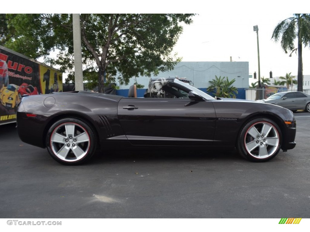 Neiman Marcus Deep Bordeaux Metallic 2011 Chevrolet Camaro Neiman Marcus Edition SS/RS Convertible Exterior Photo #71069404