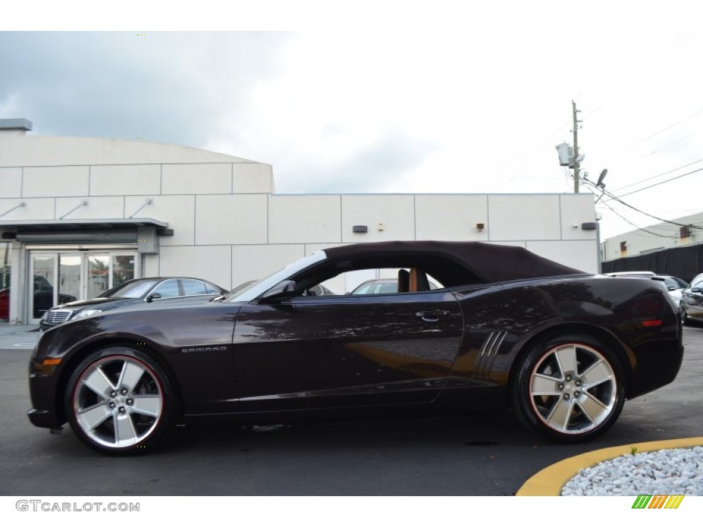 Neiman Marcus Deep Bordeaux Metallic 2011 Chevrolet Camaro Neiman Marcus Edition SS/RS Convertible Exterior Photo #71069638