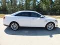 2013 White Platinum Tri-Coat Ford Taurus SEL  photo #2