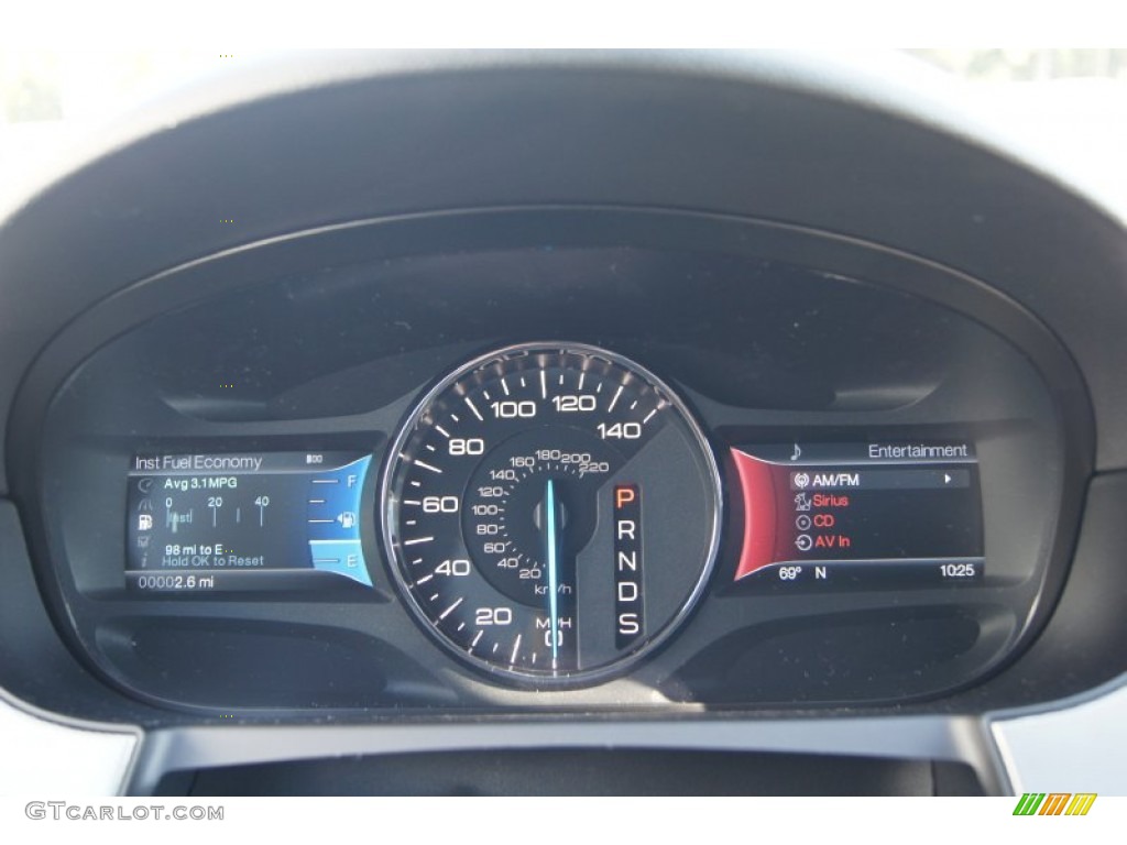 2013 Ford Edge SEL Gauges Photo #71071306