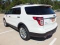 2013 White Platinum Tri-Coat Ford Explorer Limited  photo #7