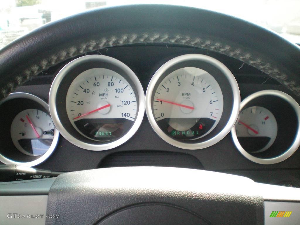 2005 Dodge Magnum SXT Gauges Photo #7107200