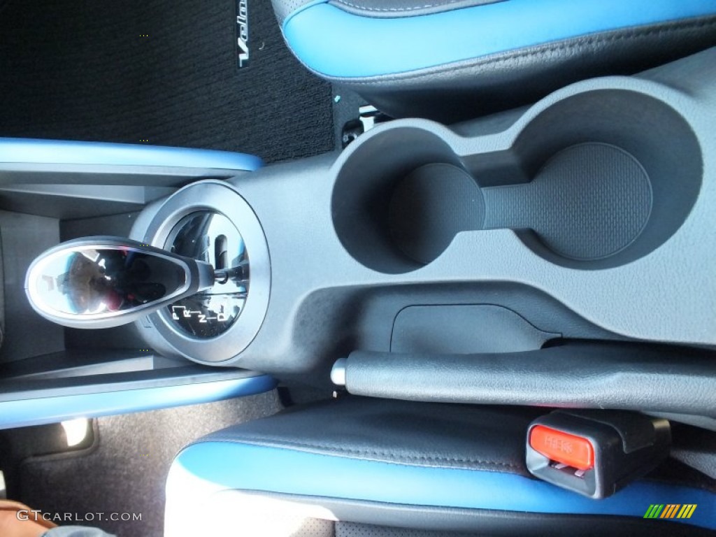 2013 Veloster Turbo - Elite White Pearl / Blue photo #25