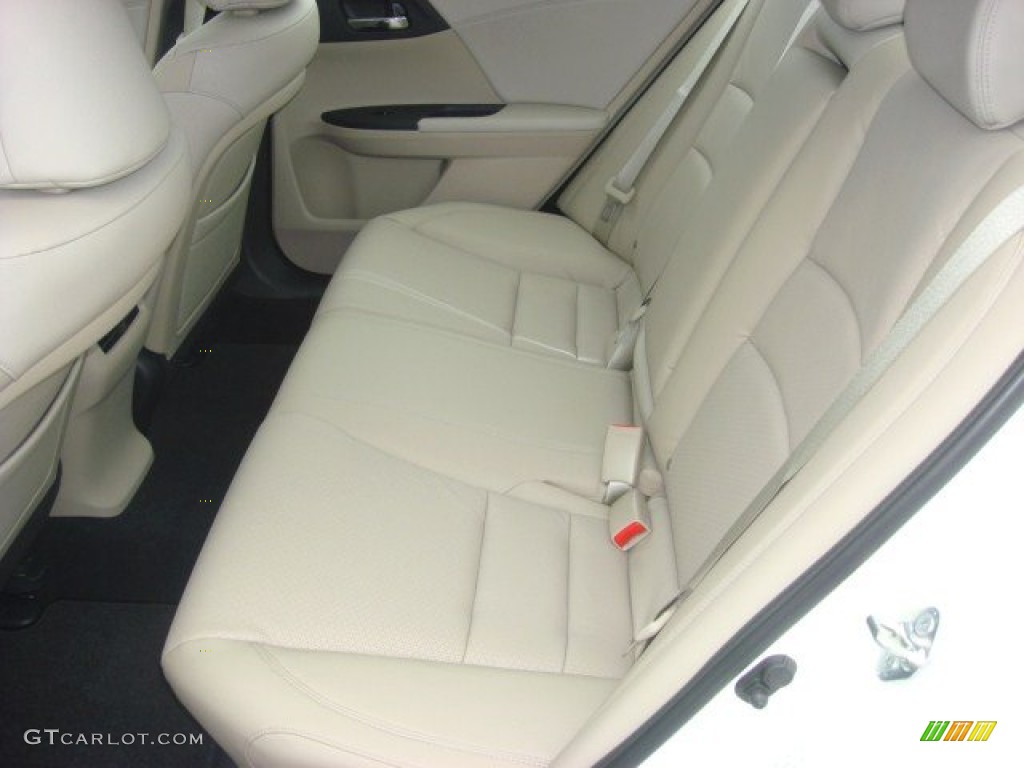 2013 Honda Accord EX-L Sedan Rear Seat Photo #71072068