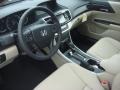 Ivory 2013 Honda Accord EX-L Sedan Interior Color