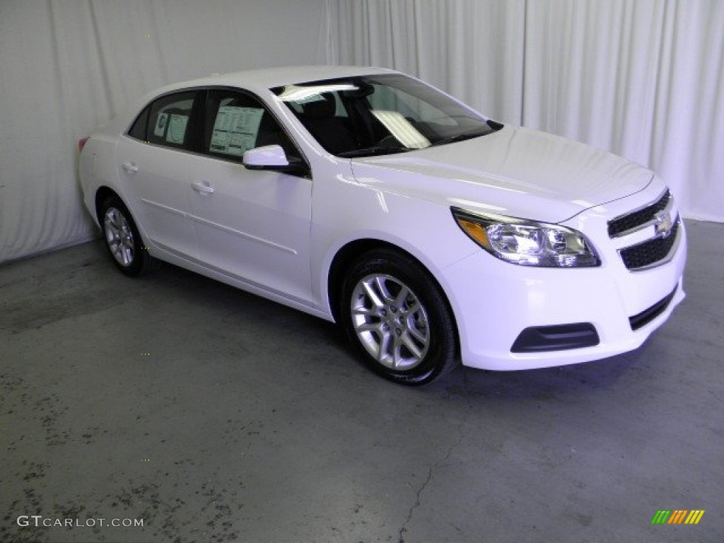 2013 Malibu LT - Summit White / Jet Black photo #1