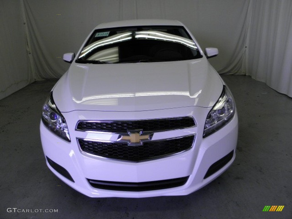 2013 Malibu LT - Summit White / Jet Black photo #2