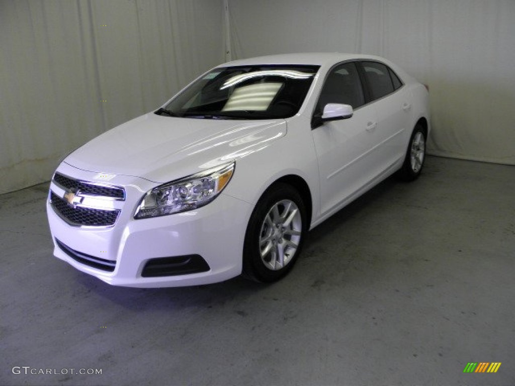 2013 Malibu LT - Summit White / Jet Black photo #3