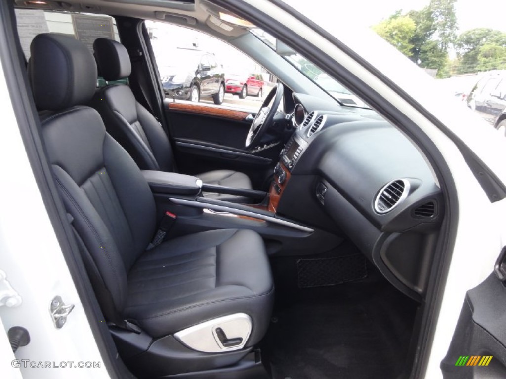 Black Interior 2008 Mercedes-Benz ML 350 4Matic Photo #71073727