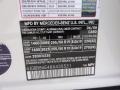 650: Arctic White 2008 Mercedes-Benz ML 350 4Matic Color Code