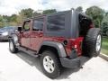 Red Rock Crystal Pearl 2010 Jeep Wrangler Unlimited Rubicon 4x4 Exterior
