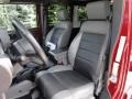 Dark Slate Gray/Medium Slate Gray 2010 Jeep Wrangler Unlimited Rubicon 4x4 Interior Color