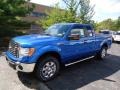 2012 Blue Flame Metallic Ford F150 XLT SuperCab 4x4  photo #5