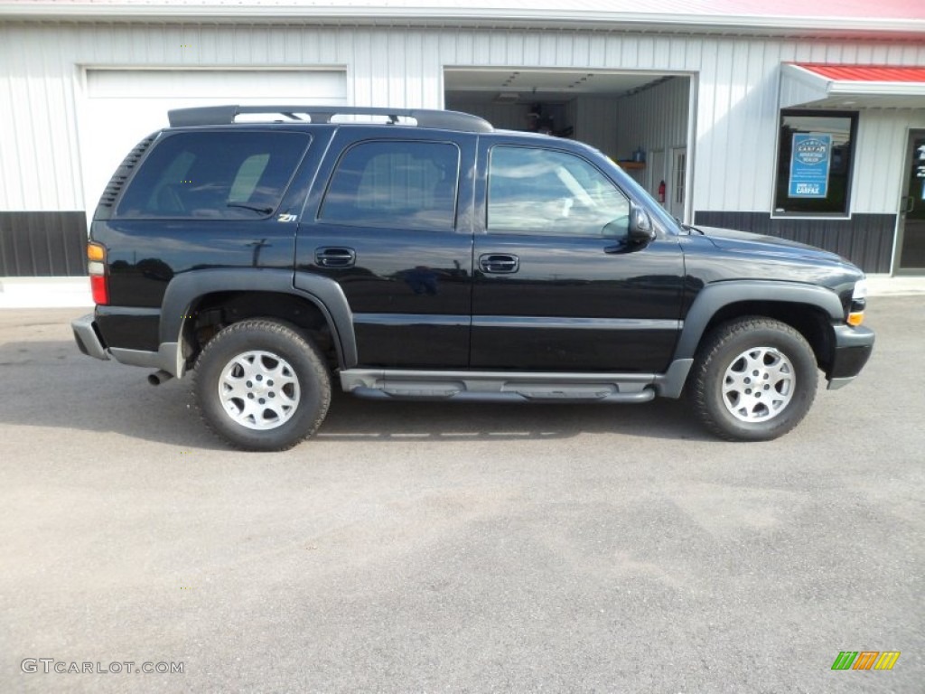 2004 Tahoe Z71 4x4 - Black / Gray/Dark Charcoal photo #2