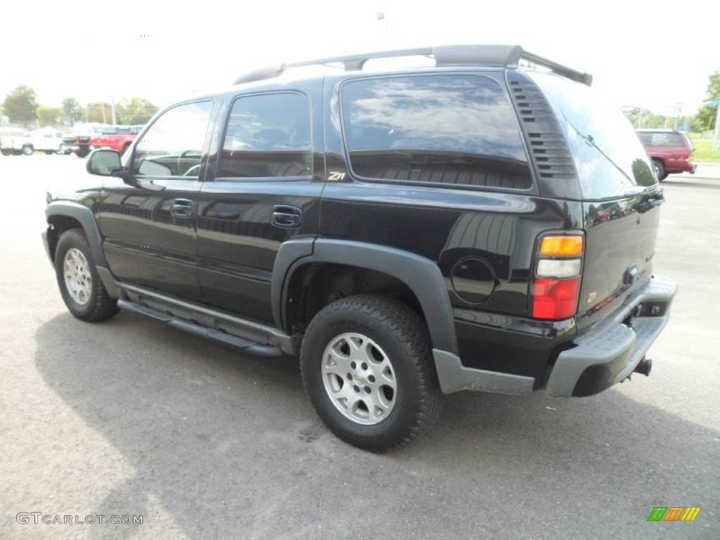 2004 Tahoe Z71 4x4 - Black / Gray/Dark Charcoal photo #5