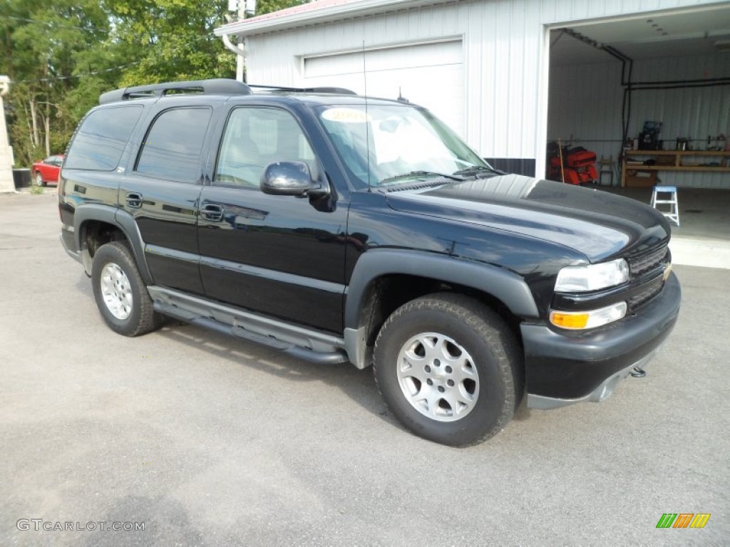 2004 Tahoe Z71 4x4 - Black / Gray/Dark Charcoal photo #7