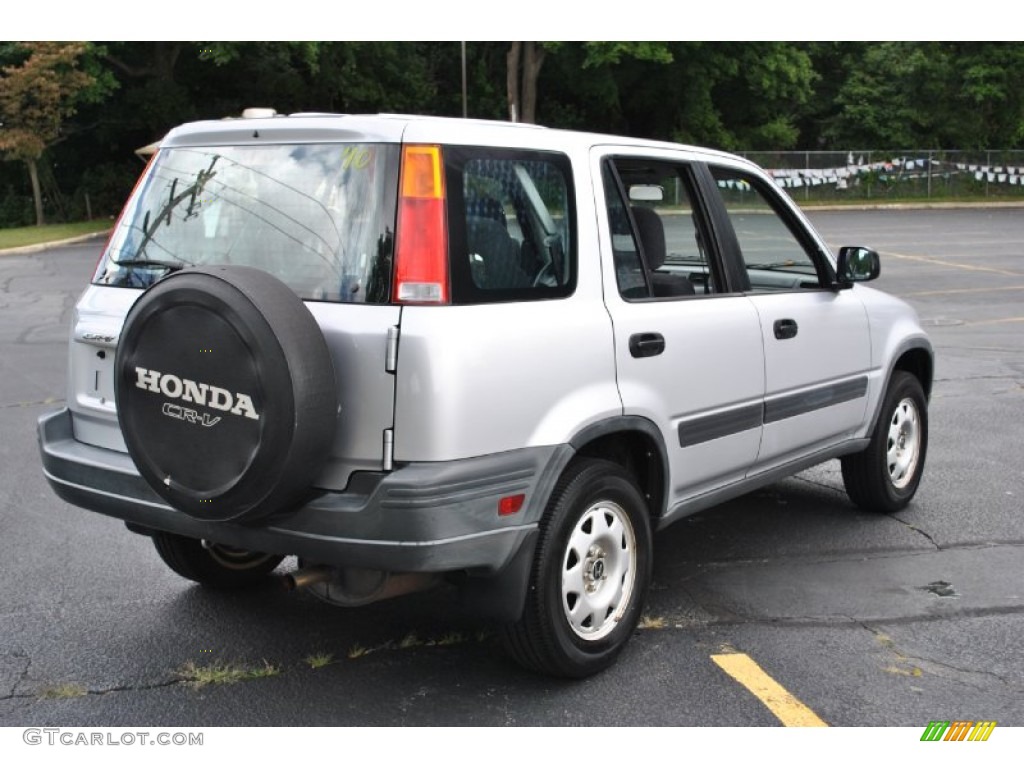 2001 CR-V LX 4WD - Satin Silver Metallic / Dark Gray photo #6
