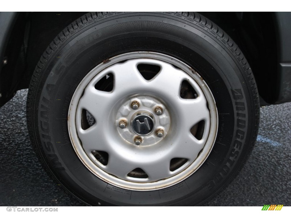 2001 CR-V LX 4WD - Satin Silver Metallic / Dark Gray photo #8