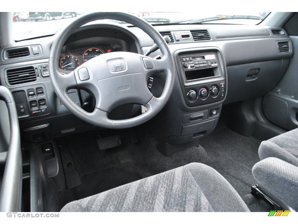 2001 CR-V LX 4WD - Satin Silver Metallic / Dark Gray photo #15