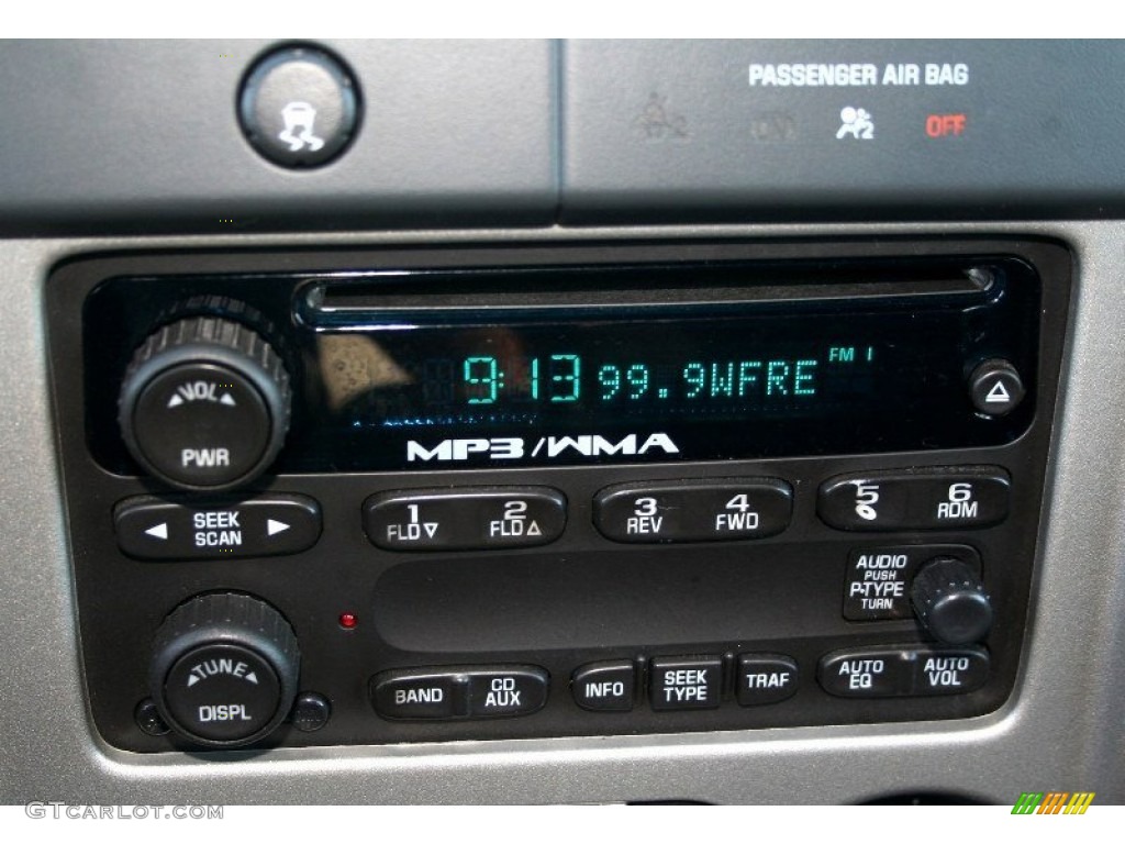 2009 GMC Canyon SLE Extended Cab Audio System Photo #71077573