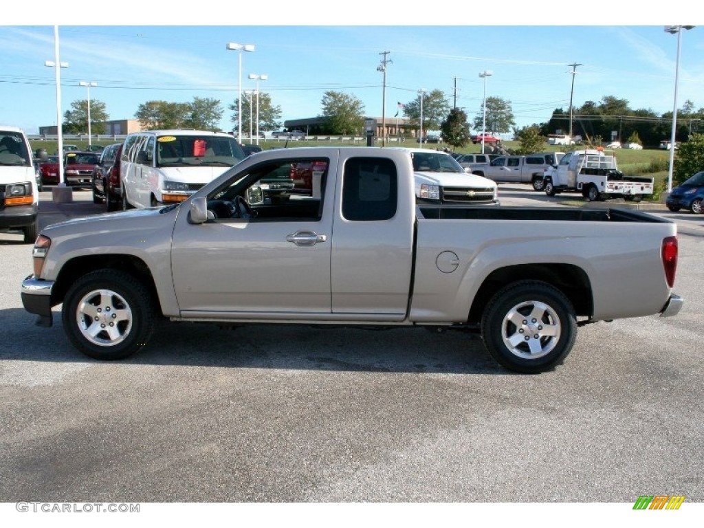 Silver Birch Metallic 2009 GMC Canyon SLE Extended Cab Exterior Photo #71077600