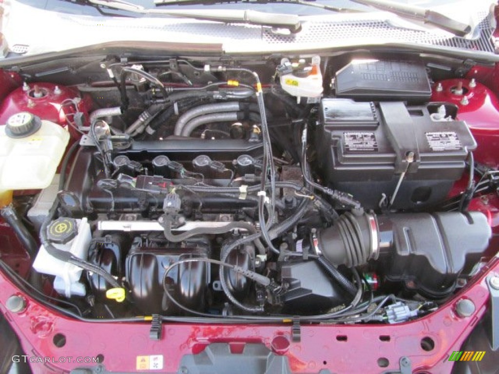 2007 Ford Focus ZX4 S Sedan Engine Photos