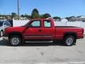 2005 Victory Red Chevrolet Silverado 1500 LS Extended Cab 4x4  photo #2