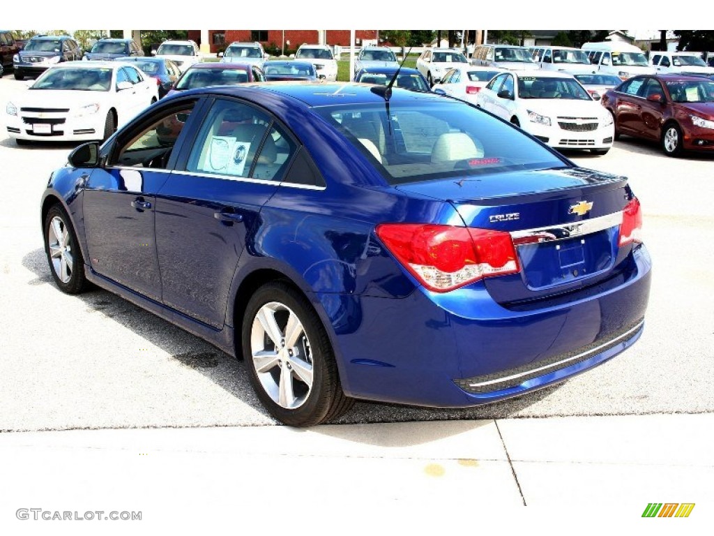 2013 Cruze LT/RS - Blue Topaz Metallic / Cocoa/Light Neutral photo #2
