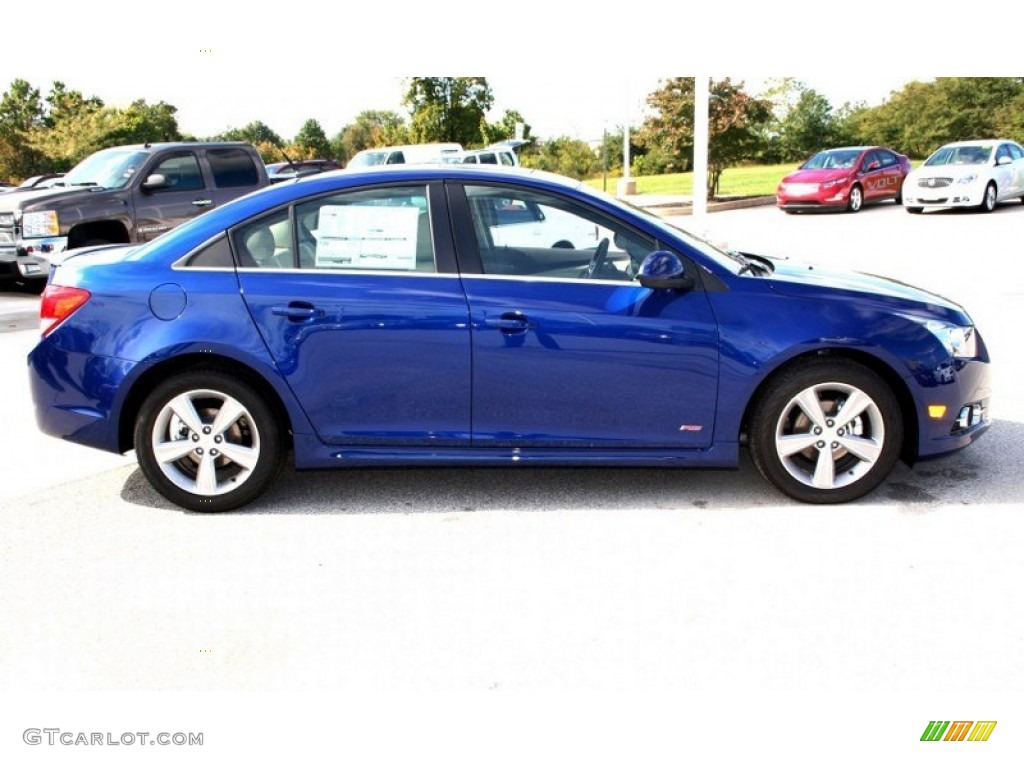 2013 Cruze LT/RS - Blue Topaz Metallic / Cocoa/Light Neutral photo #3