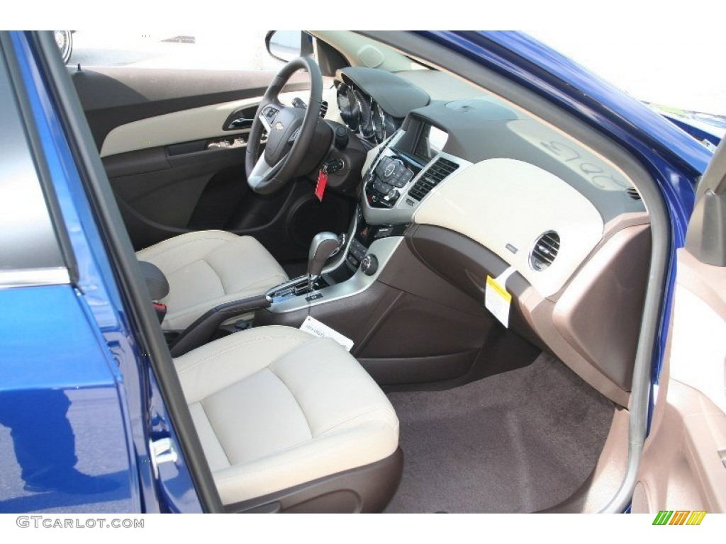 2013 Cruze LT/RS - Blue Topaz Metallic / Cocoa/Light Neutral photo #6