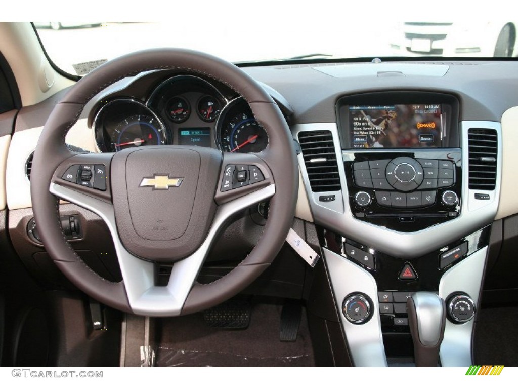 2013 Cruze LT/RS - Blue Topaz Metallic / Cocoa/Light Neutral photo #7
