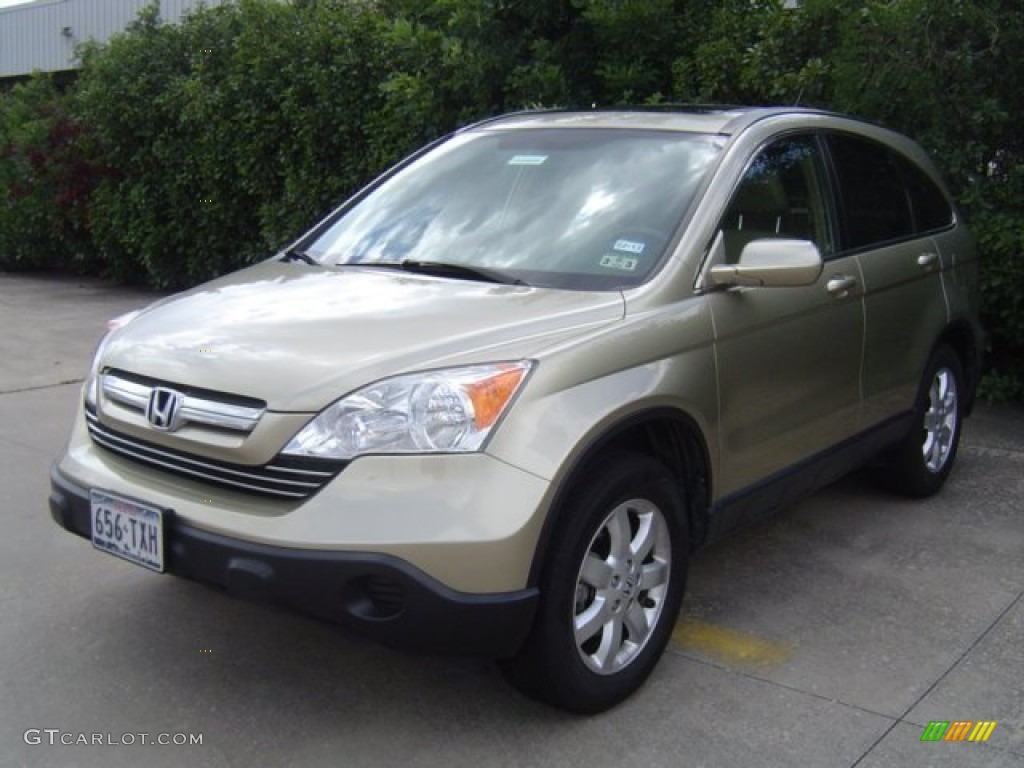 2007 CR-V EX-L - Borrego Beige Metallic / Ivory photo #2