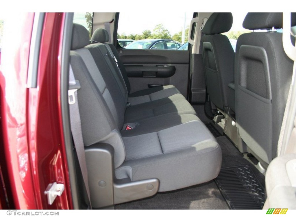 2013 Chevrolet Silverado 3500HD LT Crew Cab 4x4 Dually Rear Seat Photo #71078632