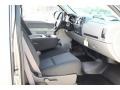 Dark Titanium 2013 Chevrolet Silverado 2500HD Work Truck Extended Cab 4x4 Interior Color