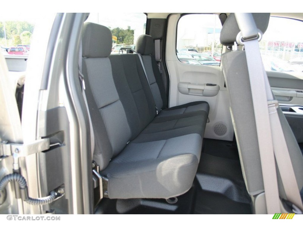 2013 Chevrolet Silverado 2500HD Work Truck Extended Cab 4x4 Rear Seat Photo #71079070