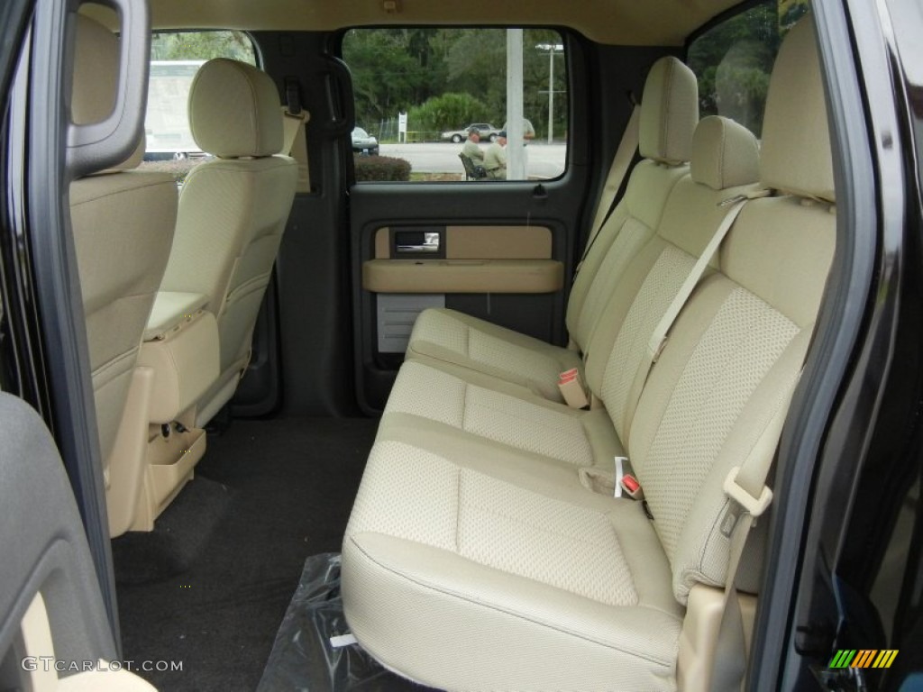Adobe Interior 2013 Ford F150 XLT SuperCrew Photo #71079139