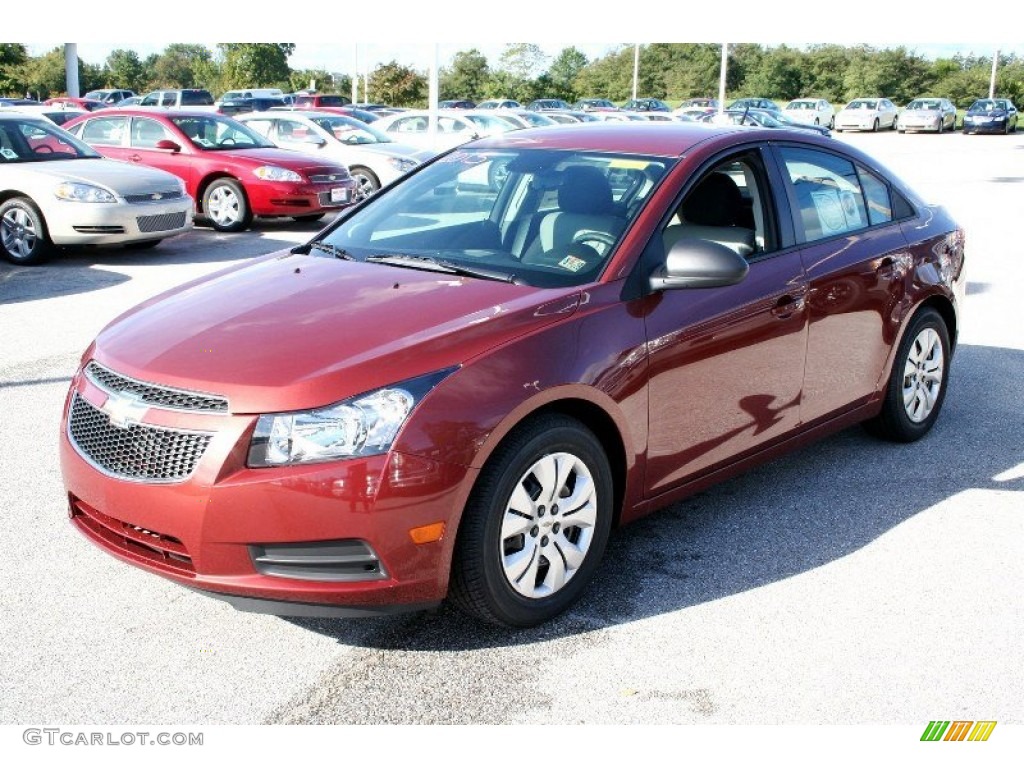 2013 Cruze LS - Autumn Metallic / Jet Black/Medium Titanium photo #10