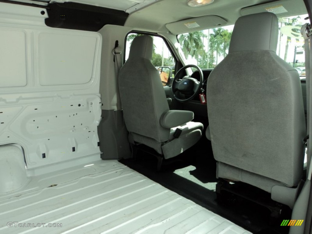 Medium Flint Interior 2012 Ford E Series Van E250 Extended Cargo Photo #71079535