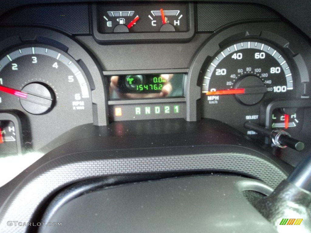 2012 Ford E Series Van E250 Extended Cargo Gauges Photo #71079595