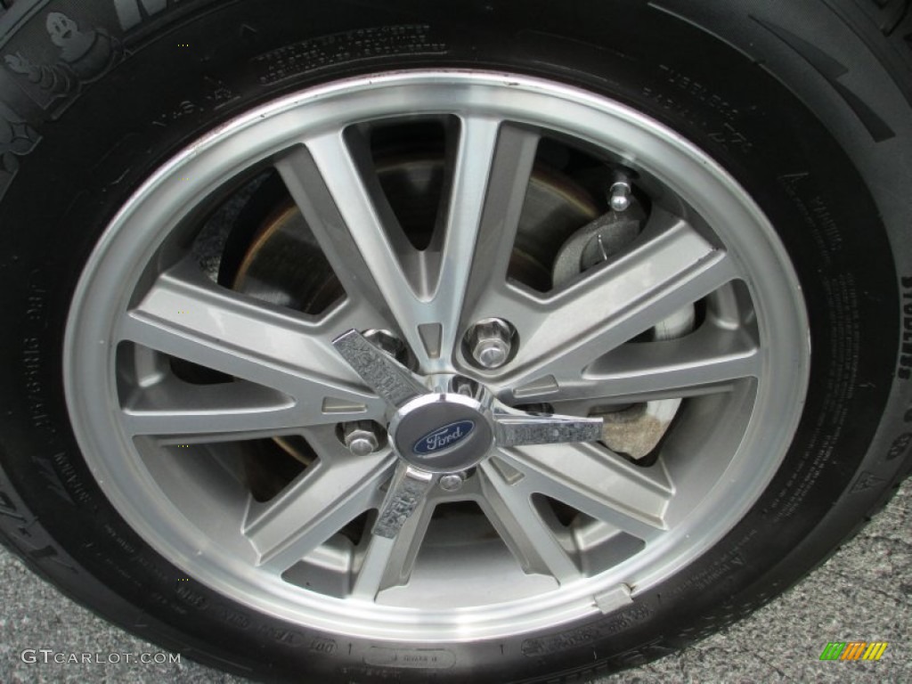 2005 Mustang V6 Deluxe Coupe - Mineral Grey Metallic / Medium Parchment photo #23