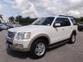 2010 White Platinum Tri-Coat Ford Explorer Eddie Bauer  photo #13