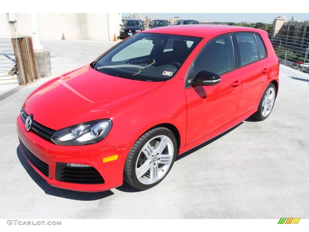 Tornado Red 2013 Volkswagen Golf R 4 Door 4Motion Exterior Photo #71080213