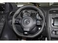 Titan Black Steering Wheel Photo for 2013 Volkswagen Golf R #71080318