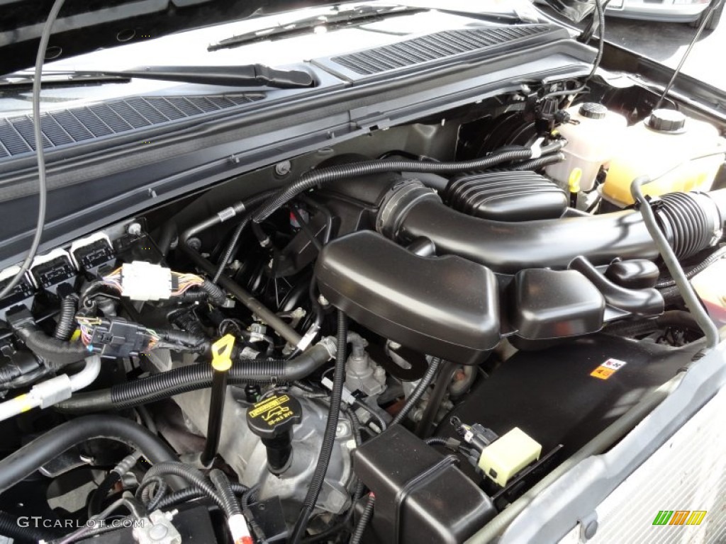 2010 Ford F250 Super Duty XLT SuperCab 4x4 5.4 Liter SOHC 24-Valve VVT Triton V8 Engine Photo #71081581