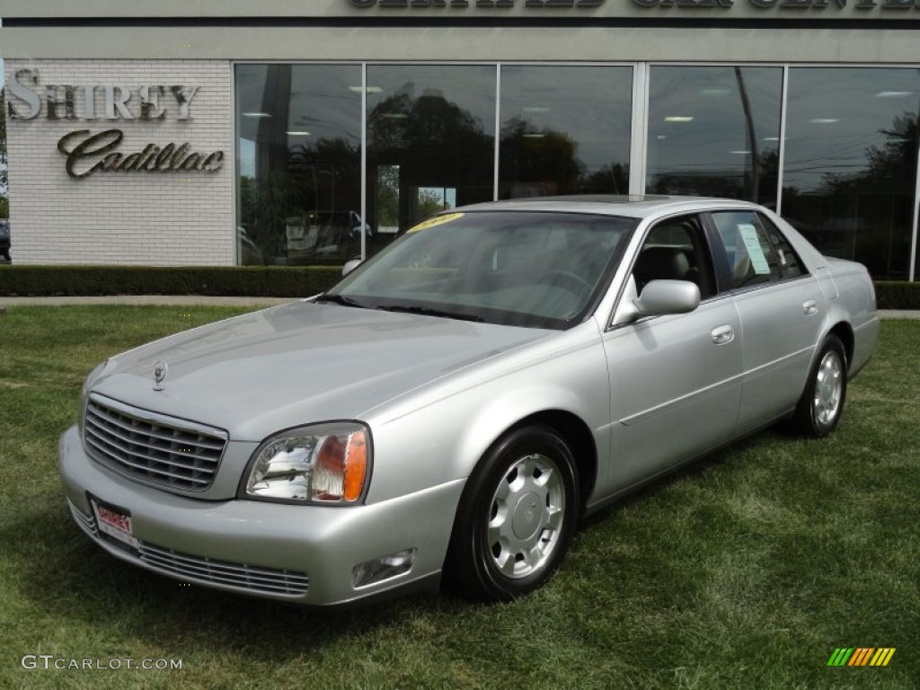 2000 DeVille Sedan - Sterling / Black photo #1