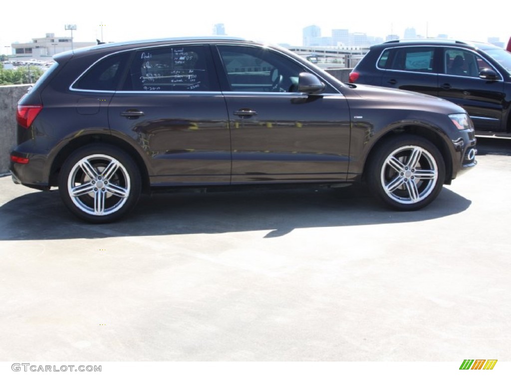 2010 Q5 3.2 S Line quattro - Teak Brown Metallic / Cinnamon Brown photo #8