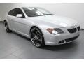 Titanium Silver Metallic 2005 BMW 6 Series 645i Coupe Exterior