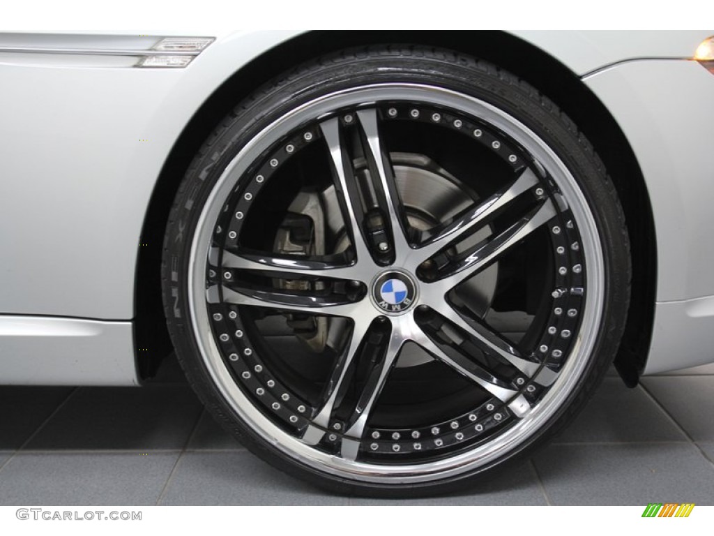 2005 BMW 6 Series 645i Coupe Custom Wheels Photo #71082667